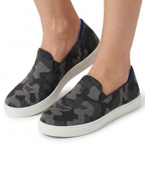 Rothy's Camo Slip-On Sneaker Sustainable Washable Knit Comfort Flat Athleisure‎